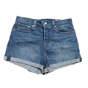 Levi's White Oak Cone Selvage Denim Shorts Size 31